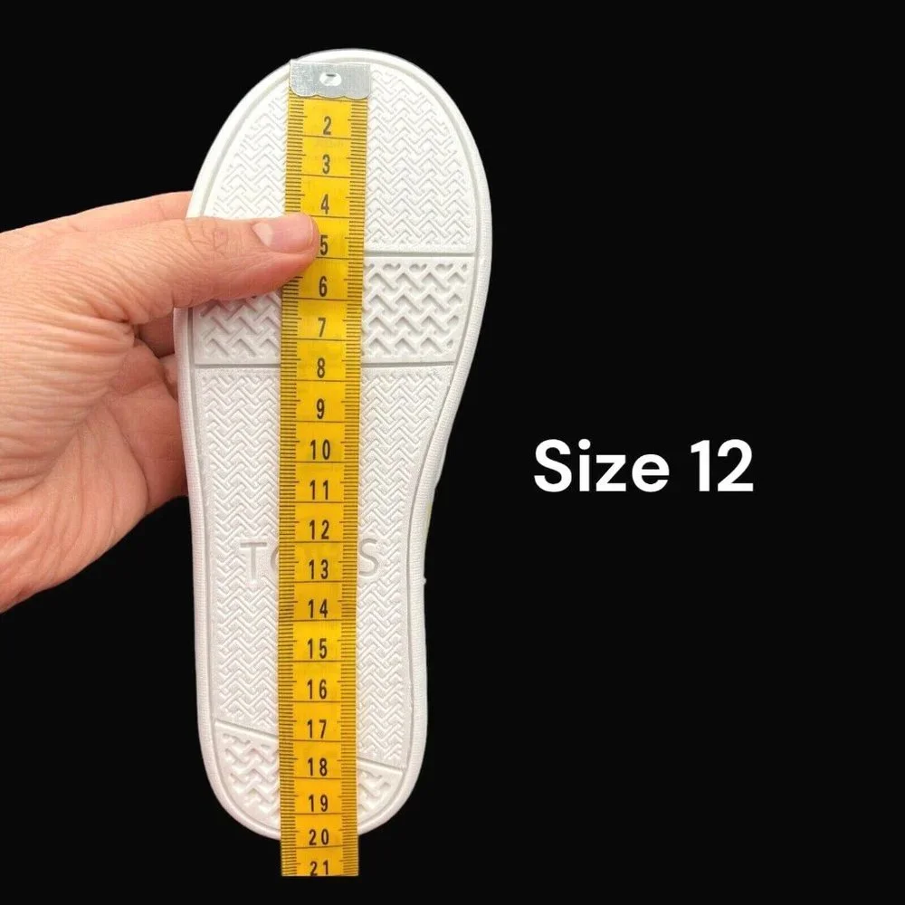 Toms Little Girls‎ Alpargata Shoes Size 12-13 Yellow Slip on Lightweight & Comfy